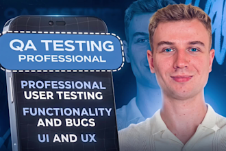 test and QA your website or app for bugs and usability