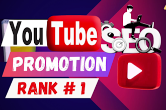 be your advanced youtube SEO expert, growth manager for channel promotion