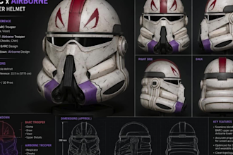 custom 3d cosplay mask 3d mask 3d helmet halloween mask print and painted stl