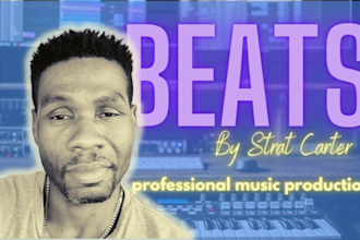 produce top quality beats in hip hop trap and lofi