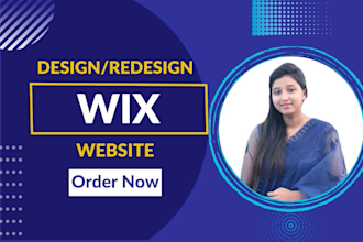 design, redesign or fix wix website professionally