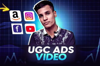 create ugc spokesperson ads video for instagram, tiktok youtube