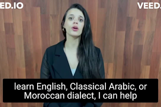 be  your online  moroccan arabic  tutor