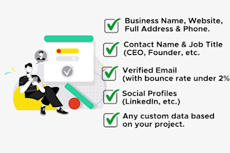do b2b lead generation, email finding, and data enrichment