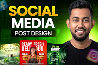 design social media post