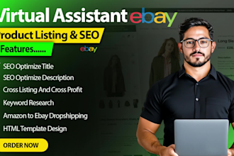 do ebay SEO listing, ebay listing ebay product listing, ebay lister