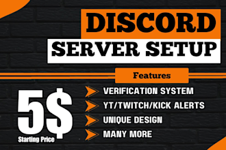 make a discord server, discord server setup, create discord server