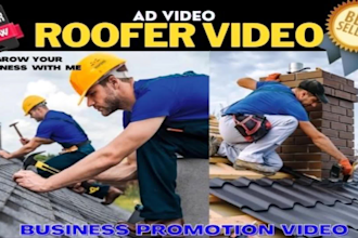 make roof repair roofing service video, roofer contractor ad