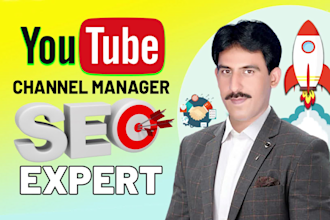 do youtube video SEO expert and channel growth manager