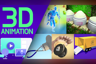 design a simple 3d animation