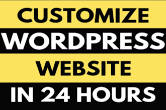 create a custom wordpress site