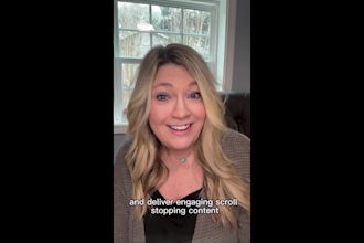 create mature female ugc video for your product