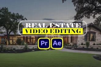 do real estate video editing