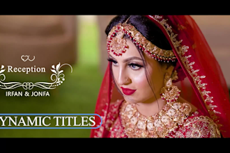 edit your wedding film professionally