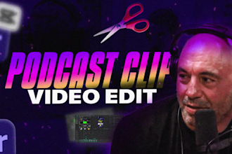 edit podcast into short form video clips