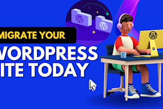 move wordpress , backup wordpress ,  migrate wordpress