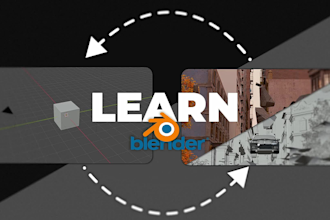 teach you blender 3d from basic to advanced
