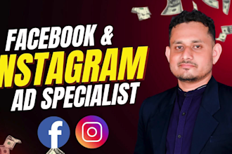 set up facebook ads and instagram ads meta fb ad campaigns for leads and sales