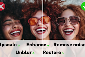 enhance, restore, upscale photos, using ai photoshop