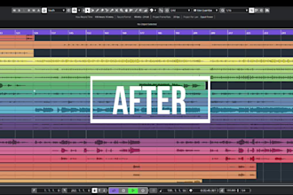 do professional audio mixing and mastering