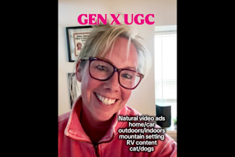 create gen x ugc video ads for brands, products, amazon