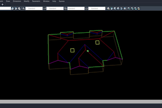create 3d roof model, measurements report