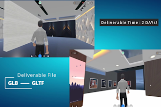 create custom nft art gallery for metaverse and spatial