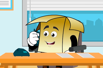 create peronalized 2d cartoon character animation videos