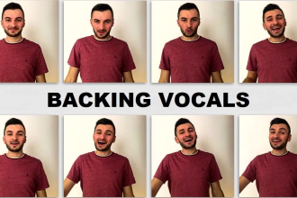 sing male vocal harmonies and backing vocals