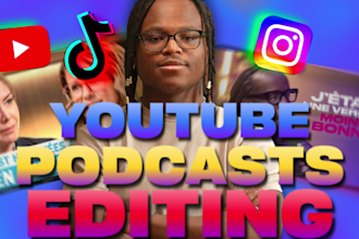edit your podcasts and shorts for youtube and socials