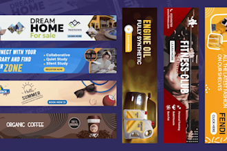 design animated GIF banner for google ads