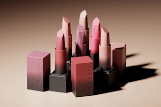 3d cosmetic animation 3d amazon product 3d lipsticks animation 3d shopify video