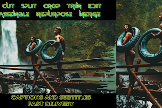 handle your youtube video editing, reels or shorts from rough cut to final