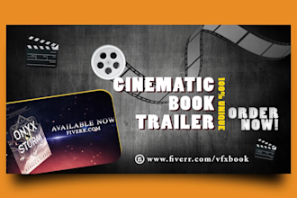create this awesome cinematic book trailer video