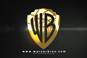 create golden cinematic logo with title intro available in 5 minutes