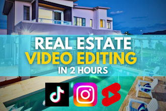 edit real estate promo luxury property listing videos