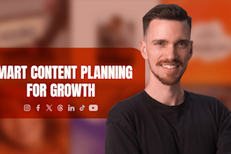 create your monthly social media content plan and strategy