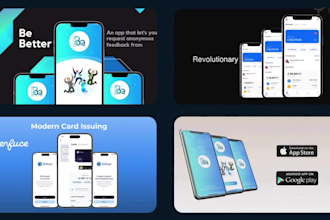design a stunning mobile app promo and web app product demo