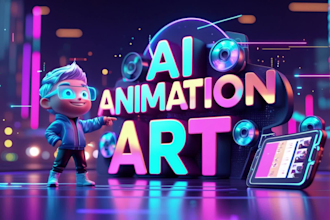 create ai animation stories and ai video art