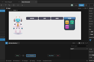 create rive UI animations and interactive animations for web and apps