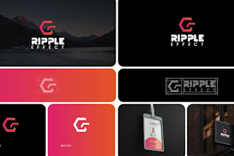 do logo design with modern brand identity brand style guide and brand guidelines