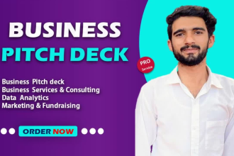 design, redesign business pitch deck, sales pitch deck in powerpoint