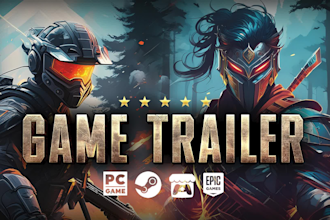 create gameplay trailer for PC and steam games