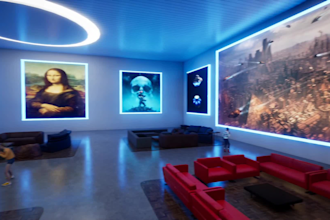 create your metaverse or VR building, environment in unreal engine 5