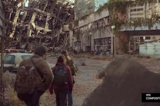 vfx fire explosion, horror, cgi, explosions destruction gun shot cgi integration