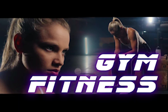 do gym, workout and fitness video editor