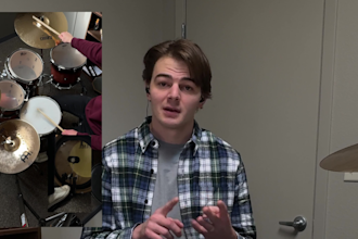 improve your skills on the drums