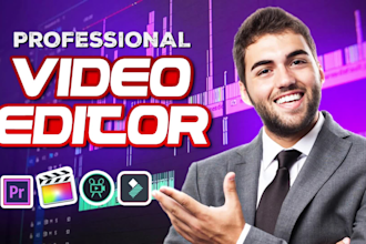 do professional youtube video editing as a social media video editor