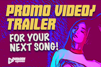 create a short trailer for your next song release