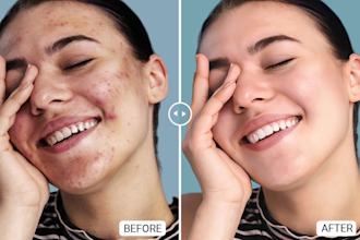 do premium skin retouching and image editing